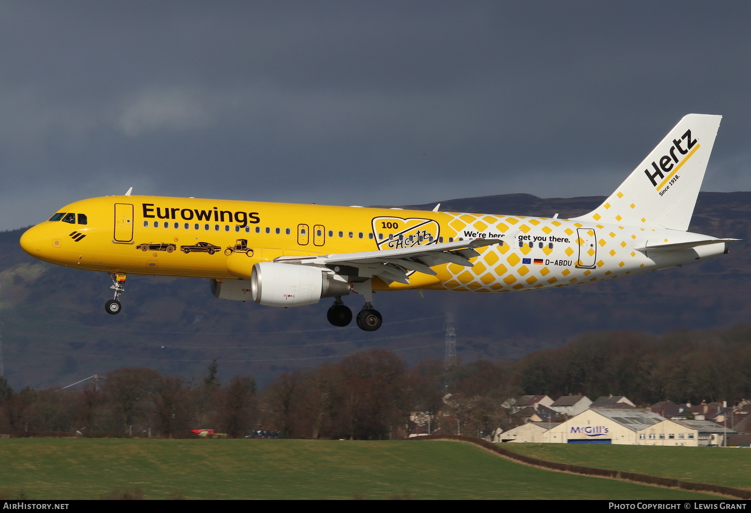 Aircraft Photo of D-ABDU | Airbus A320-214 | Eurowings | AirHistory.net #135180