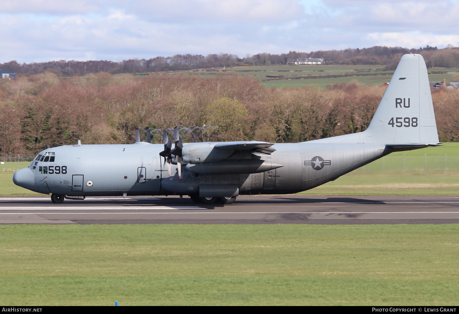 Aircraft Photo of 164598 / 4598 | Lockheed C-130T-30 Hercules (L-382) | USA - Navy | AirHistory.net #135188