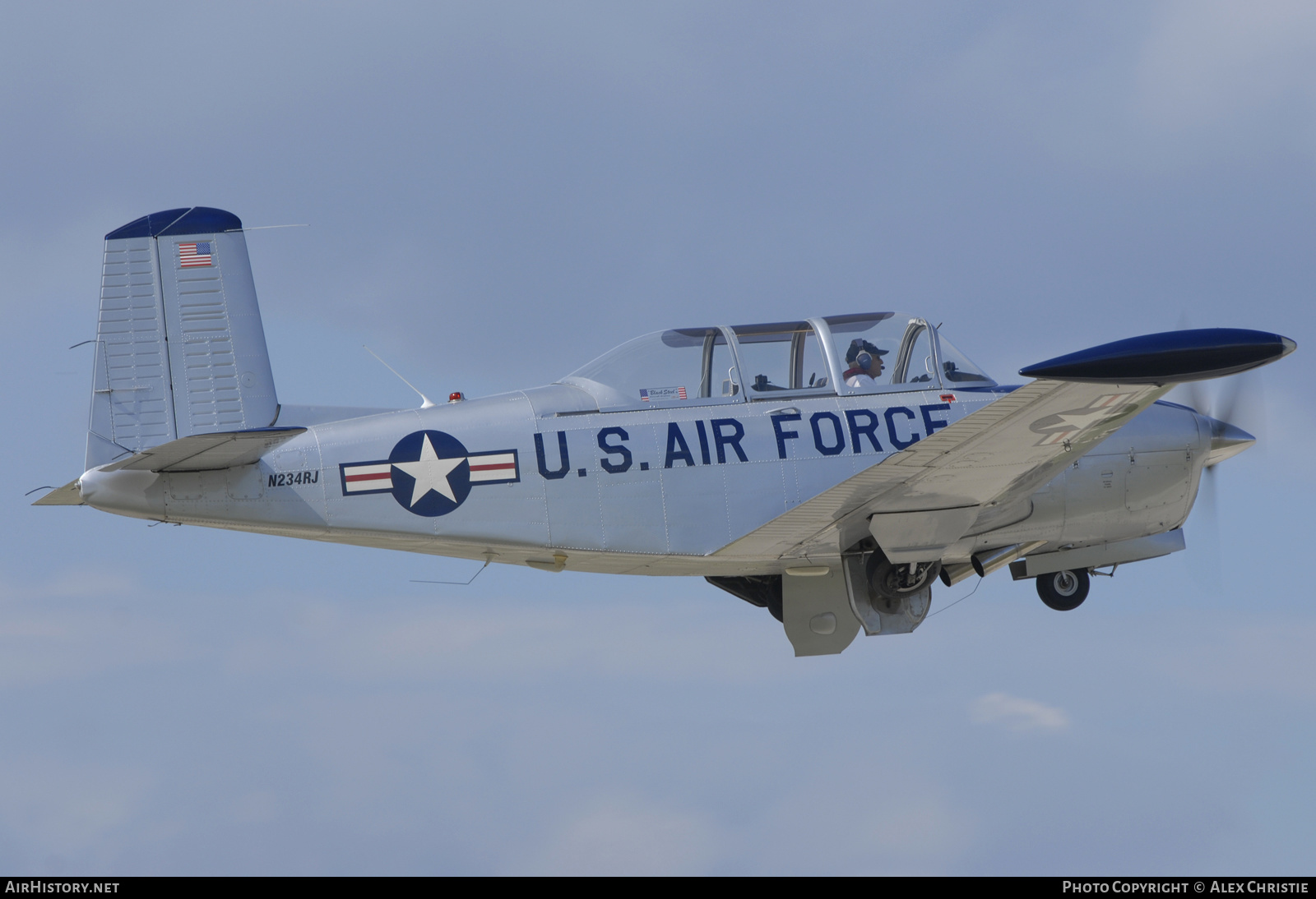 Aircraft Photo of N234RJ | Beech T-34A Mentor | USA - Air Force | AirHistory.net #135190
