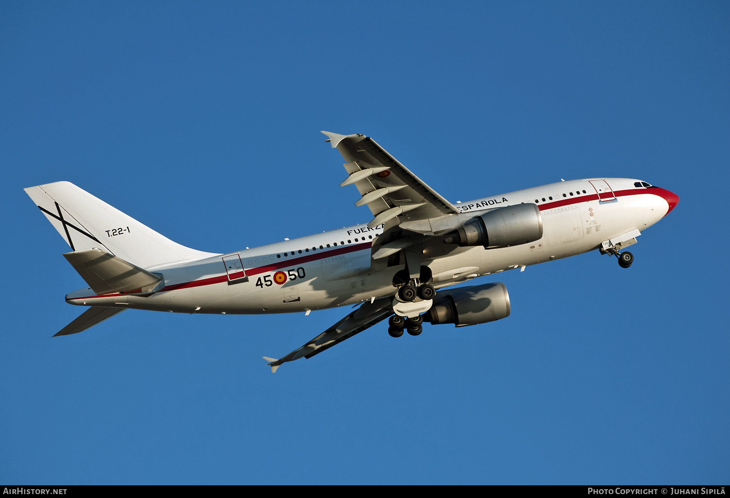 Aircraft Photo of T.22-1 | Airbus A310-304 | Spain - Air Force | AirHistory.net #135224