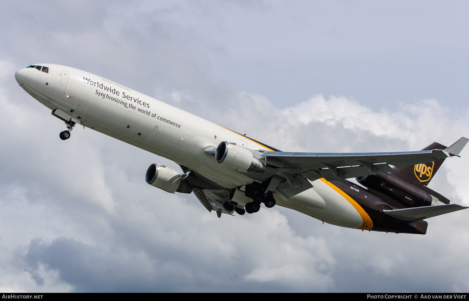 Aircraft Photo of N273UP | McDonnell Douglas MD-11/F | United Parcel Service - UPS | AirHistory.net #135226