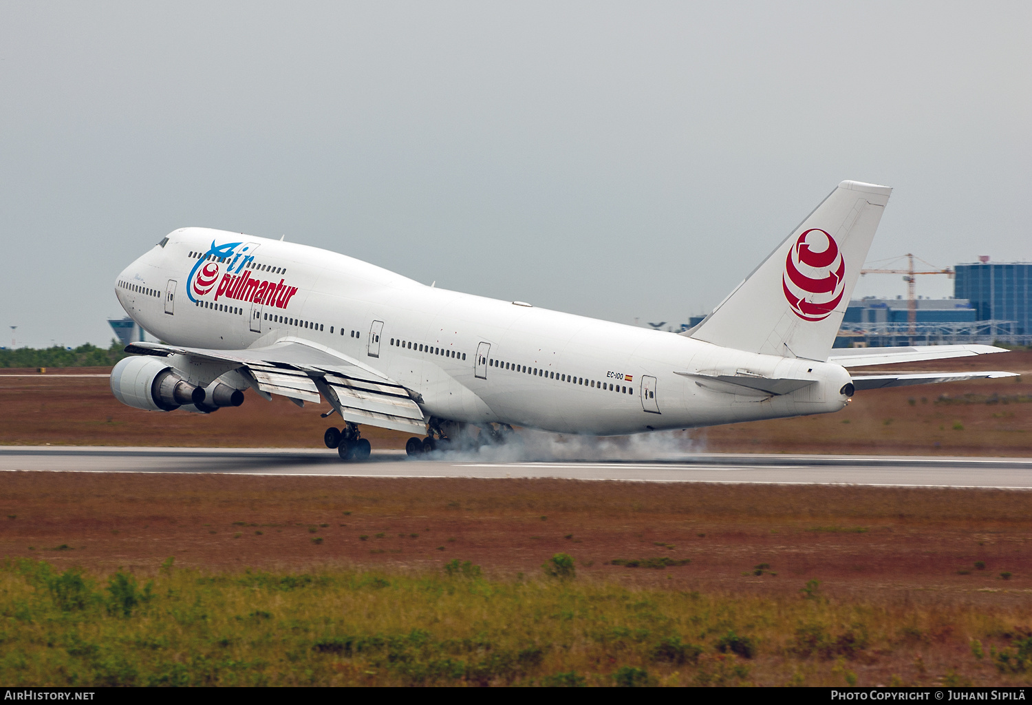 Aircraft Photo of EC-IOO | Boeing 747-341 | Air Pullmantur | AirHistory.net #135228