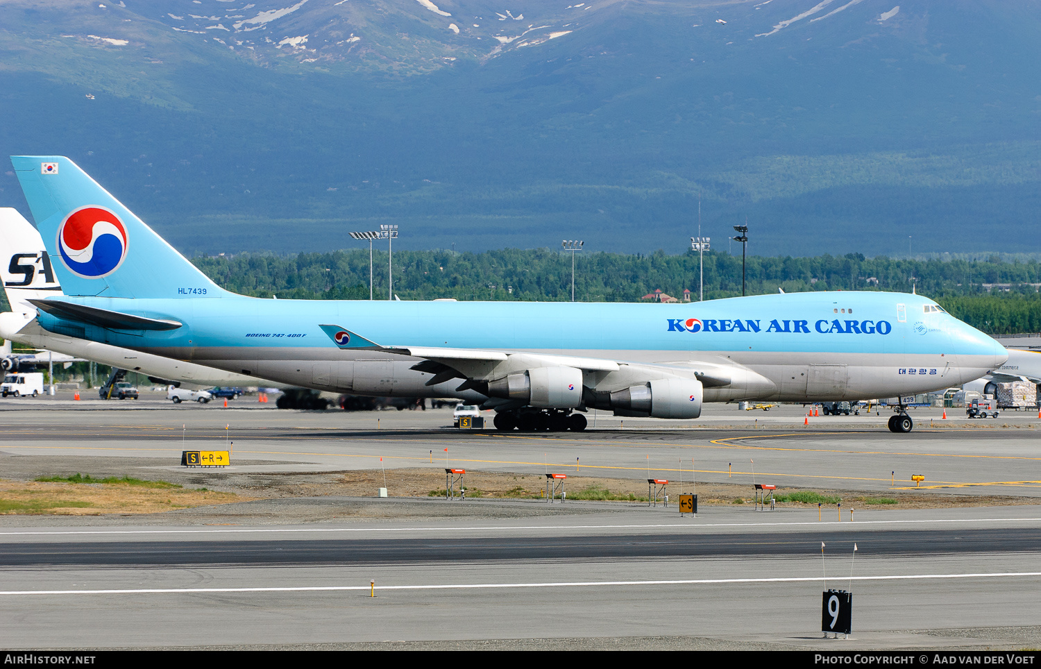 Aircraft Photo of HL7439 | Boeing 747-4B5F/ER/SCD | Korean Air Cargo | AirHistory.net #135237