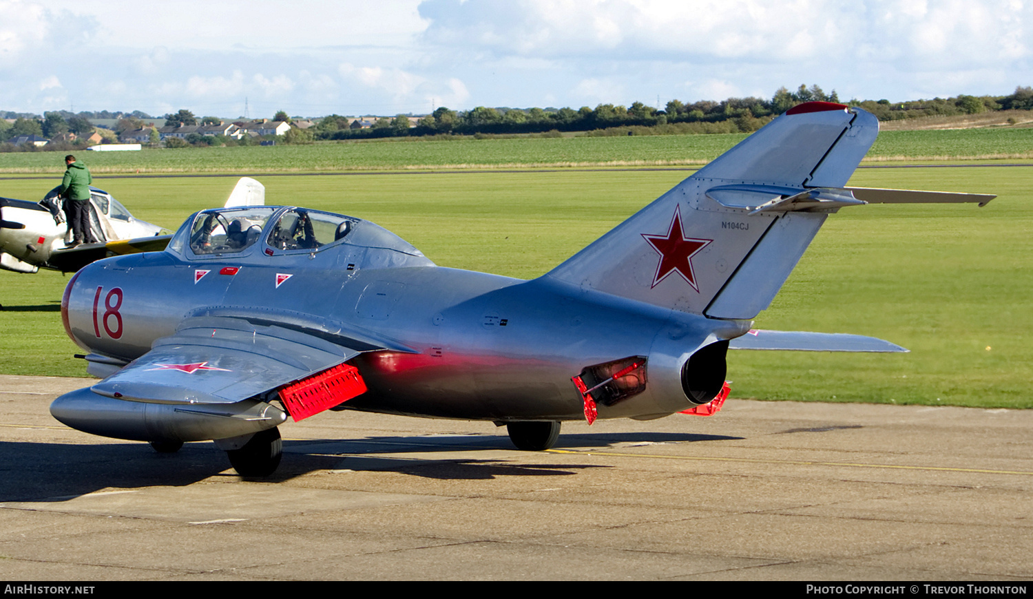 Aircraft Photo of N104CJ / 18 red | PZL-Mielec Lim-2 (MiG-15) | Soviet Union - Air Force | AirHistory.net #135239