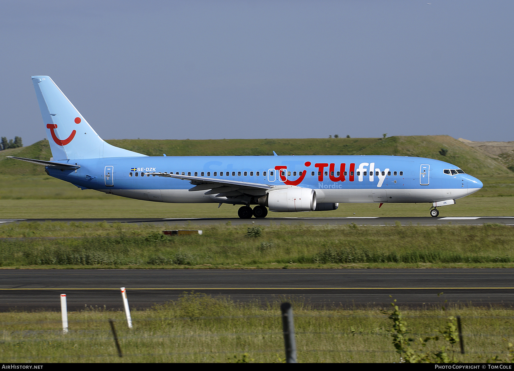 Aircraft Photo of SE-DZK | Boeing 737-804 | TUIfly Nordic | AirHistory.net #135250