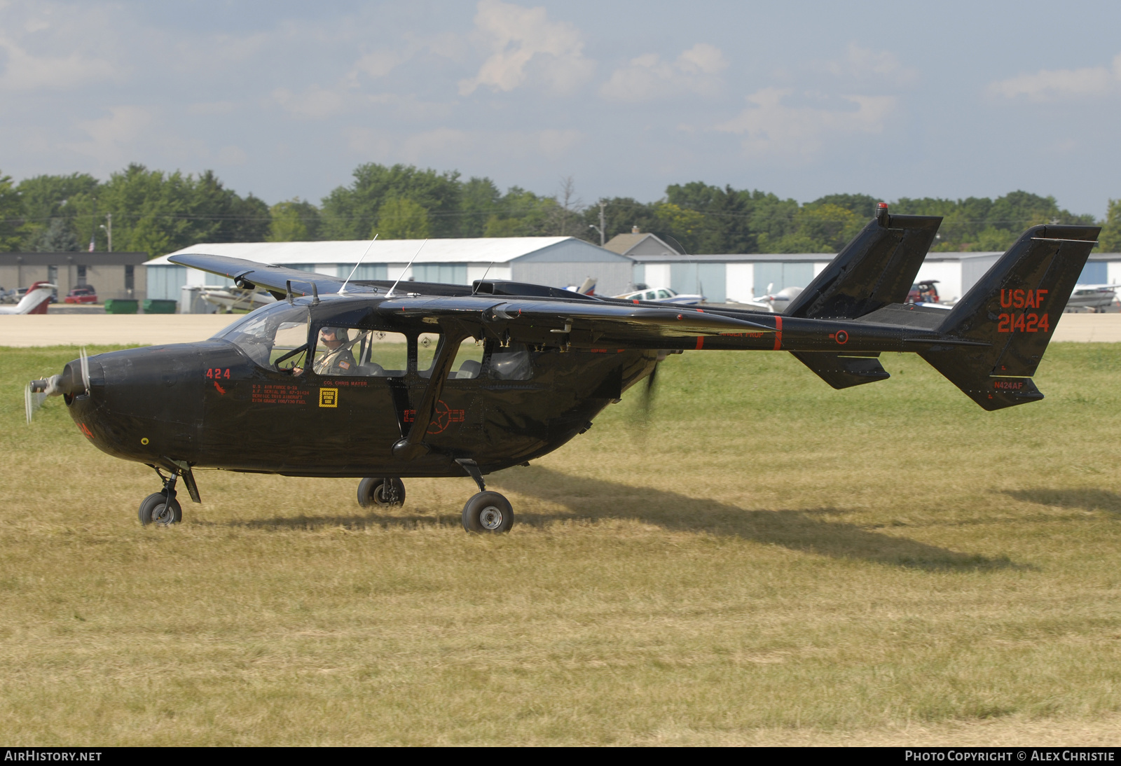 Aircraft Photo of N424AF / 21424 | Cessna O-2A Super Skymaster | USA - Air Force | AirHistory.net #135277