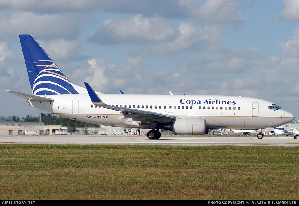 Aircraft Photo of HP-1378CMP | Boeing 737-7V3 | Copa Airlines | AirHistory.net #135288
