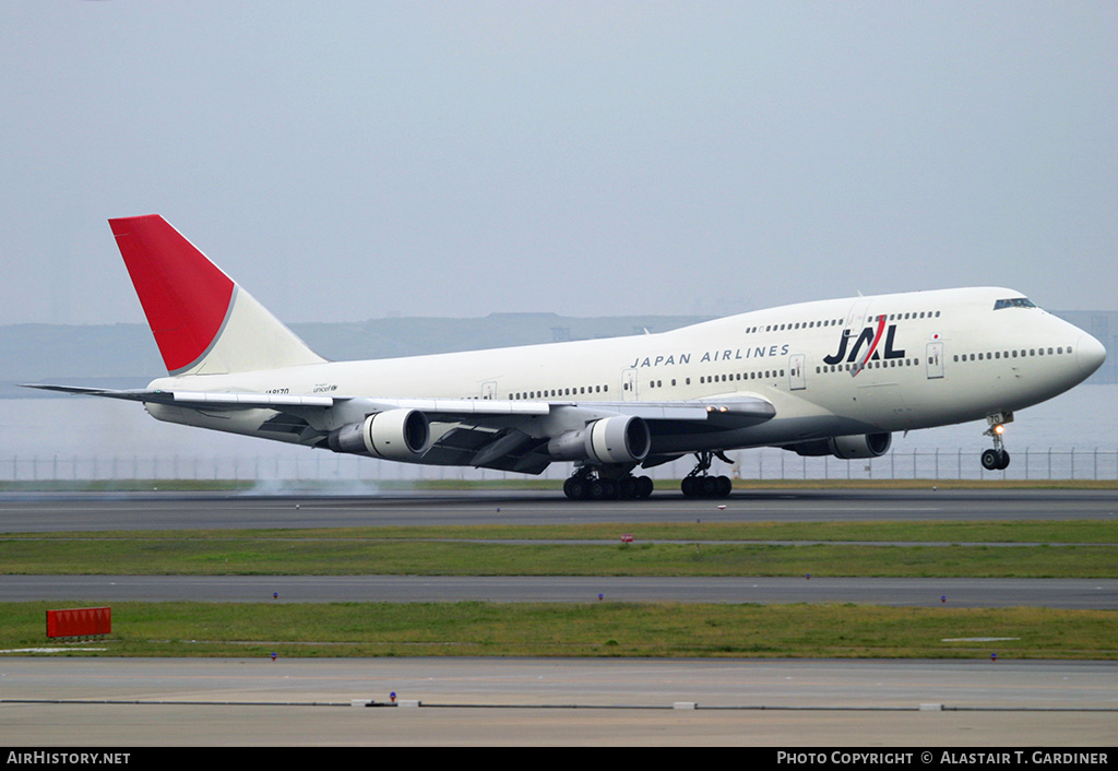 Aircraft Photo of JA8170 | Boeing 747-146B/SR/SUD | Japan Airlines - JAL | AirHistory.net #135289