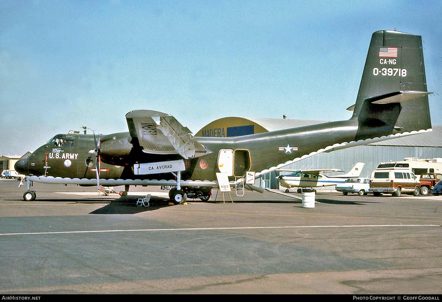 Aircraft Photo of 63-9718 / 0-39718 | De Havilland Canada C-7B Caribou | USA - Army | AirHistory.net #135316