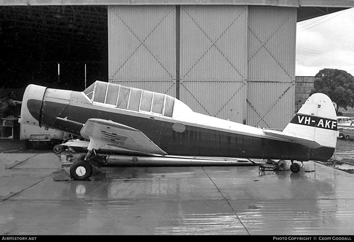 Aircraft Photo of VH-AKF | Commonwealth CA-6 Wackett | AirHistory.net #135327