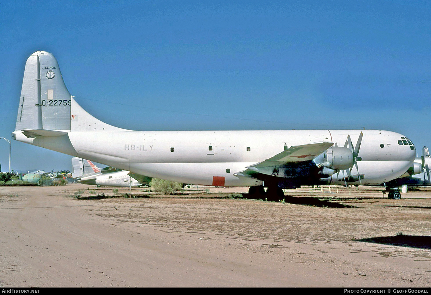 Aircraft Photo of HB-ILY / 0-22759 | Boeing C-97G Stratofreighter | AirHistory.net #135340