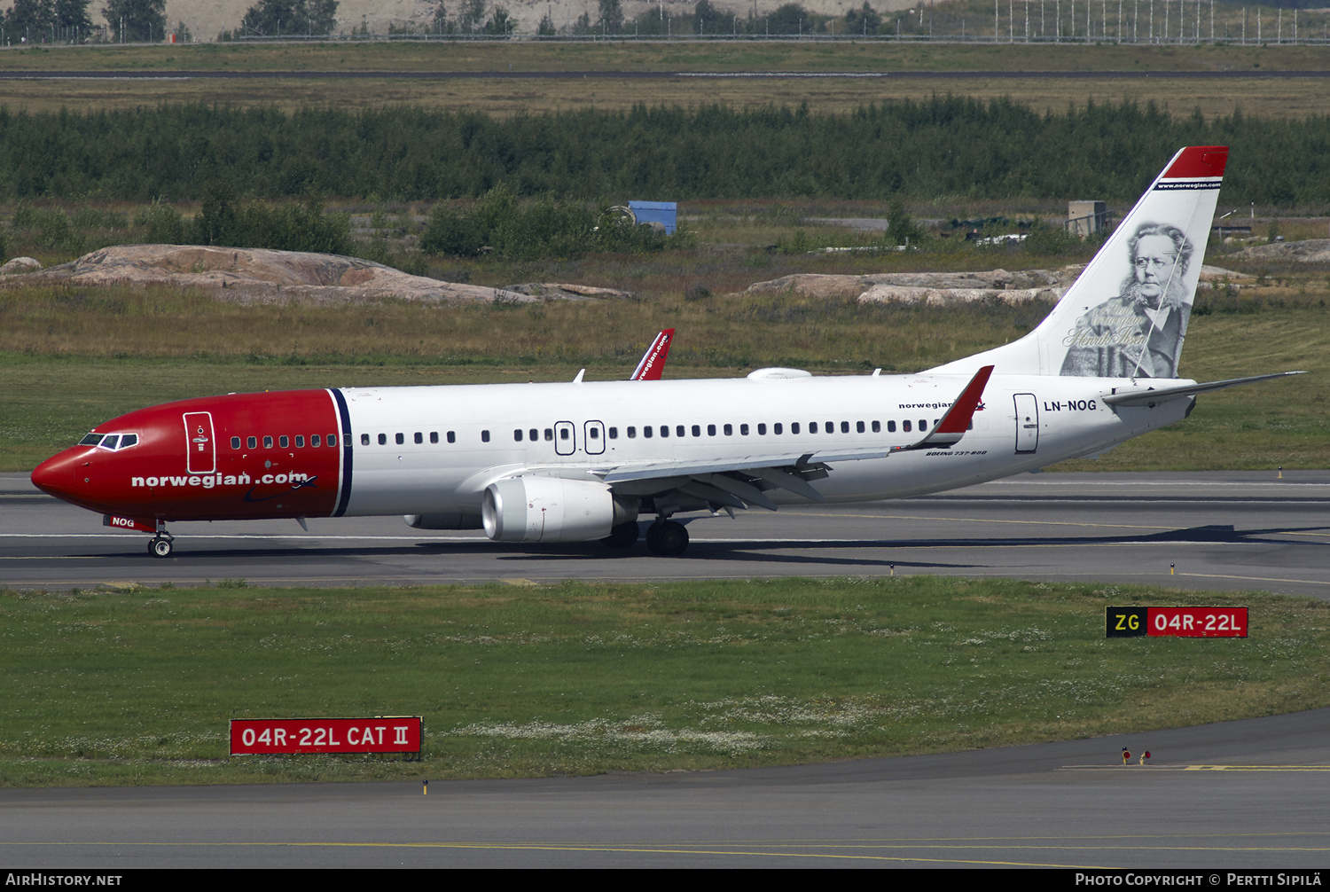Aircraft Photo of LN-NOG | Boeing 737-86N | Norwegian | AirHistory.net #135361