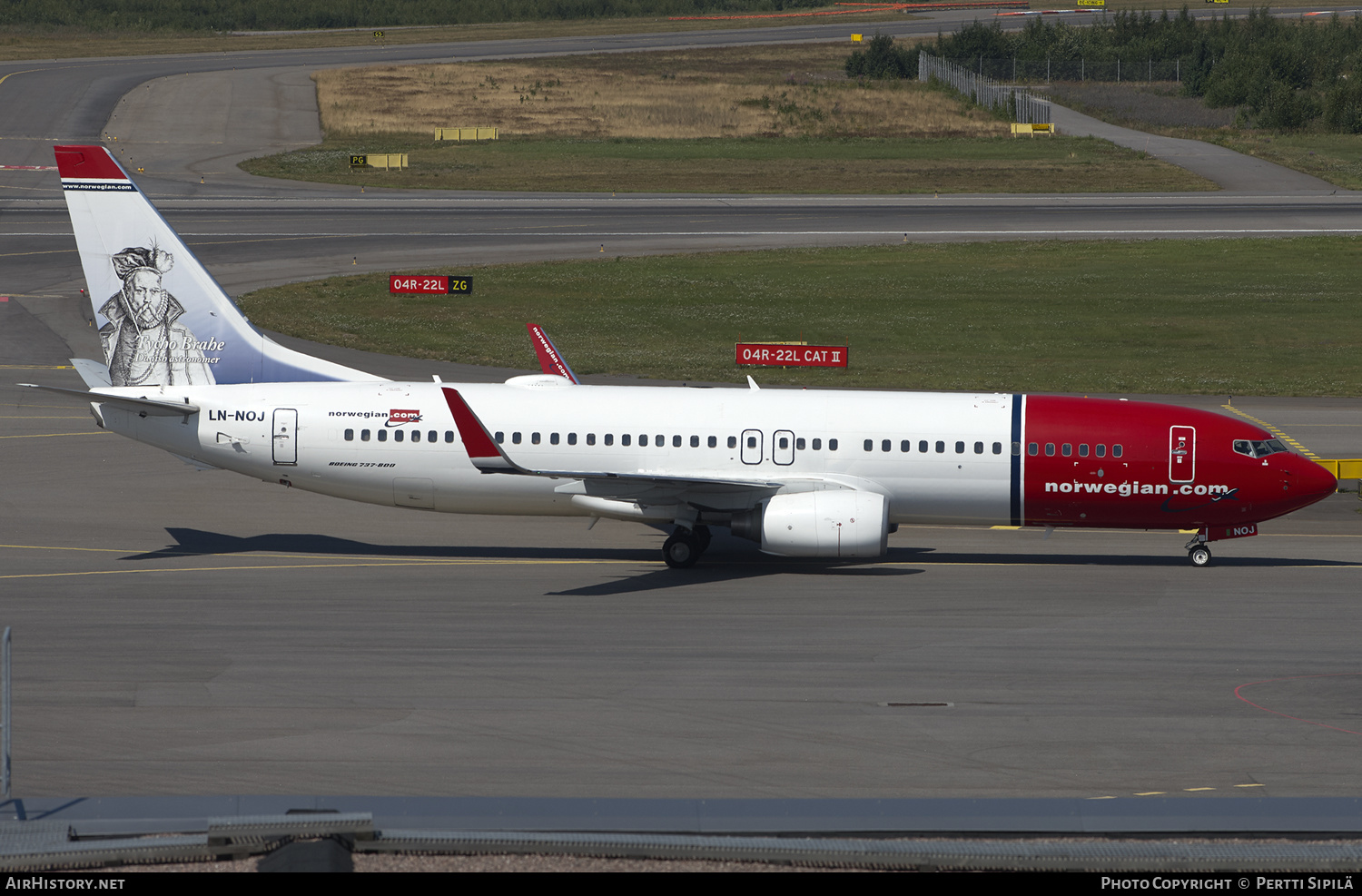 Aircraft Photo of LN-NOJ | Boeing 737-86N | Norwegian | AirHistory.net #135364