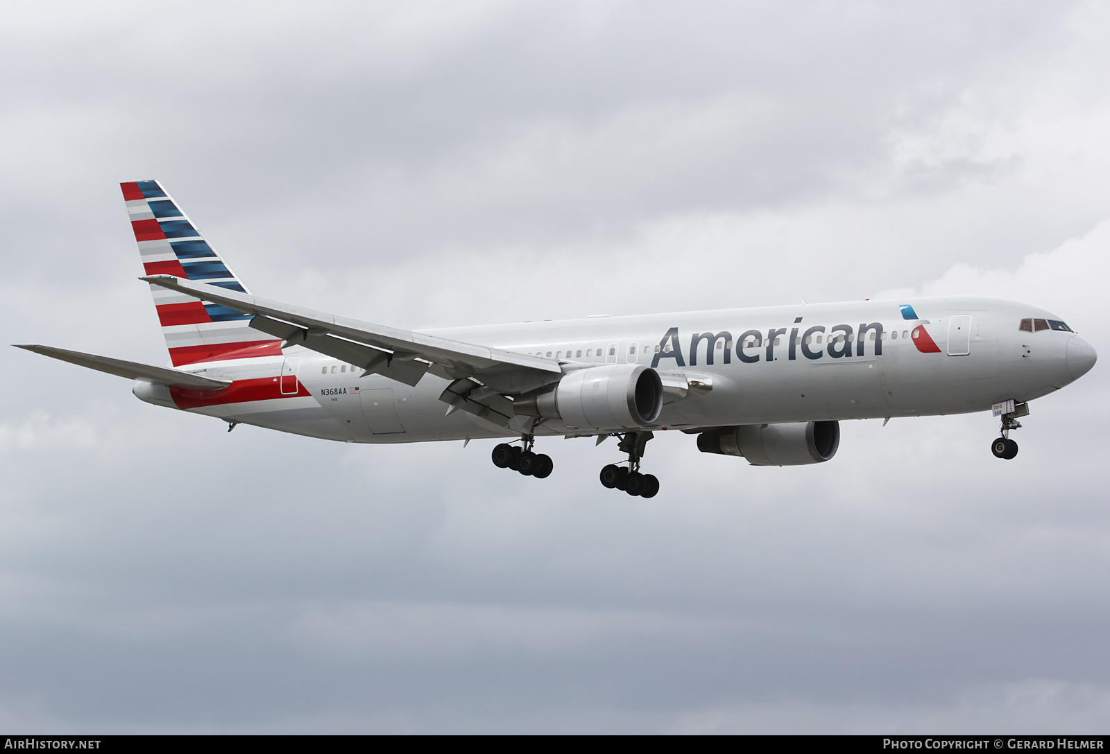 Aircraft Photo of N368AA | Boeing 767-323/ER | American Airlines | AirHistory.net #135370