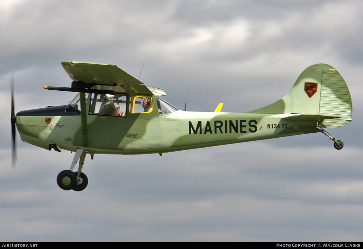 Aircraft Photo of N134TT | Cessna O-1E Bird Dog (305C/L-19E) | USA - Marines | AirHistory.net #135373