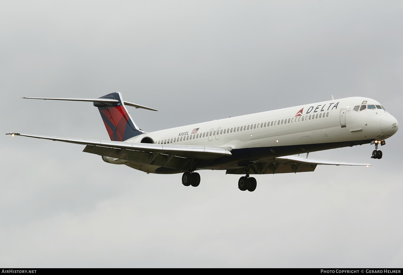 Aircraft Photo of N981DL | McDonnell Douglas MD-88 | Delta Air Lines | AirHistory.net #135387