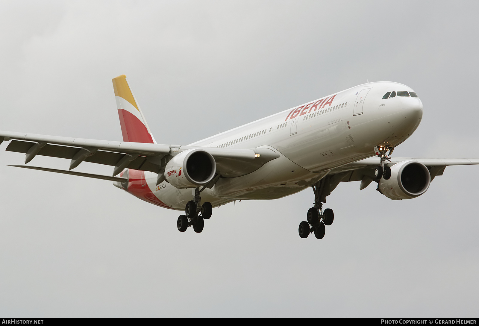 Aircraft Photo of EC-LZJ | Airbus A330-302 | Iberia | AirHistory.net #135397