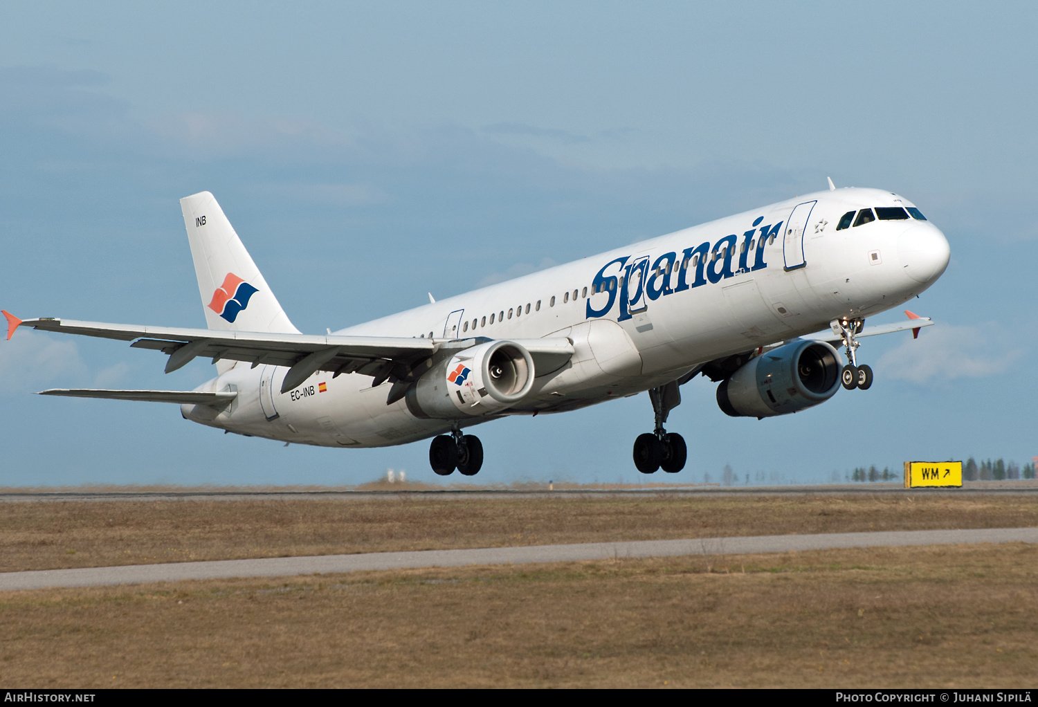 Aircraft Photo of EC-INB | Airbus A321-231 | Spanair | AirHistory.net #135417