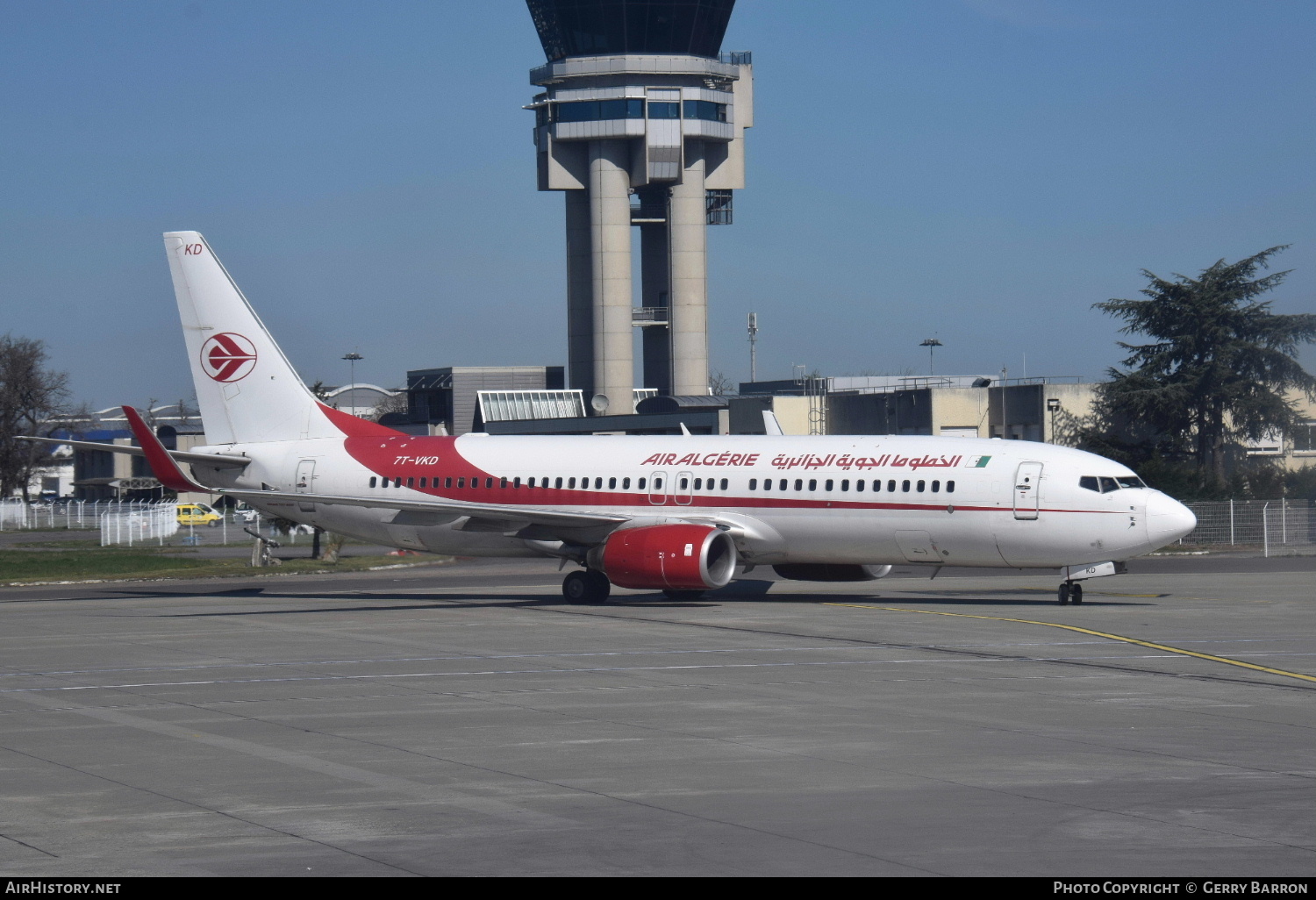 Aircraft Photo of 7T-VKD | Boeing 737-8D6 | Air Algérie | AirHistory.net #135450