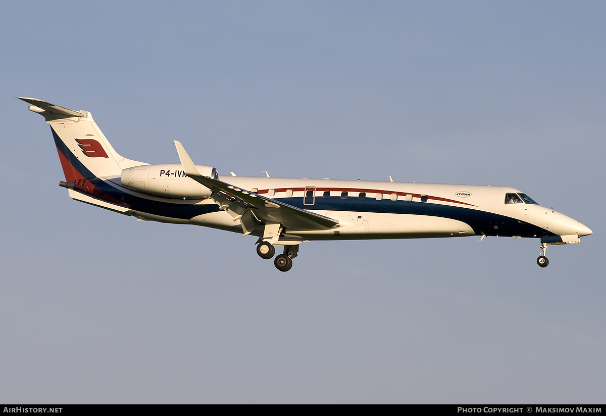 Aircraft Photo of P4-IVM | Embraer Legacy 600 (EMB-135BJ) | Itera | AirHistory.net #135465