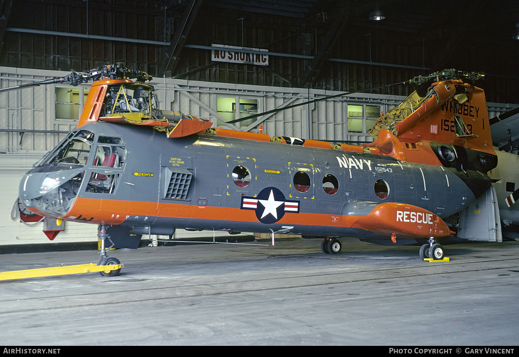 Aircraft Photo of 152543 | Boeing Vertol HH-46A Sea Knight | USA - Navy | AirHistory.net #135473