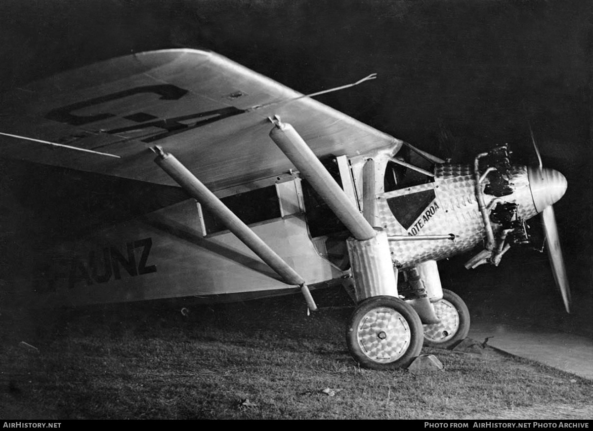 Aircraft Photo of G-AUNZ | Ryan B-1 Brougham | AirHistory.net #135483