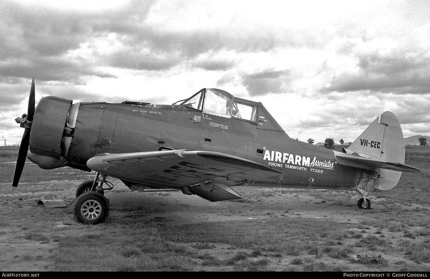 Aircraft Photo of VH-CEC | Commonwealth CA-28 Ceres C | Airfarm Associates | AirHistory.net #135496