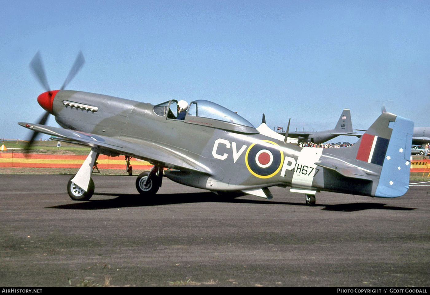 Aircraft Photo of VH-JUC / KH677 | Commonwealth CA-18 Mustang 21 (P-51D) | UK - Air Force | AirHistory.net #135505