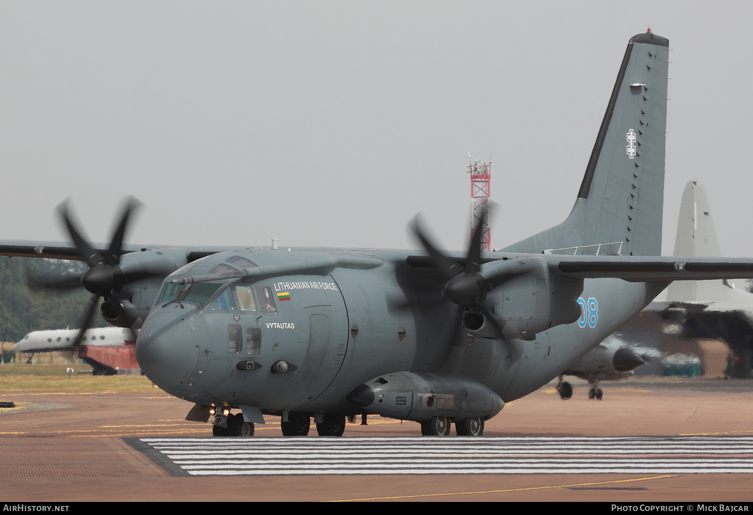 Aircraft Photo of 08 | Alenia C-27J Spartan | Lithuania - Air Force | AirHistory.net #135547