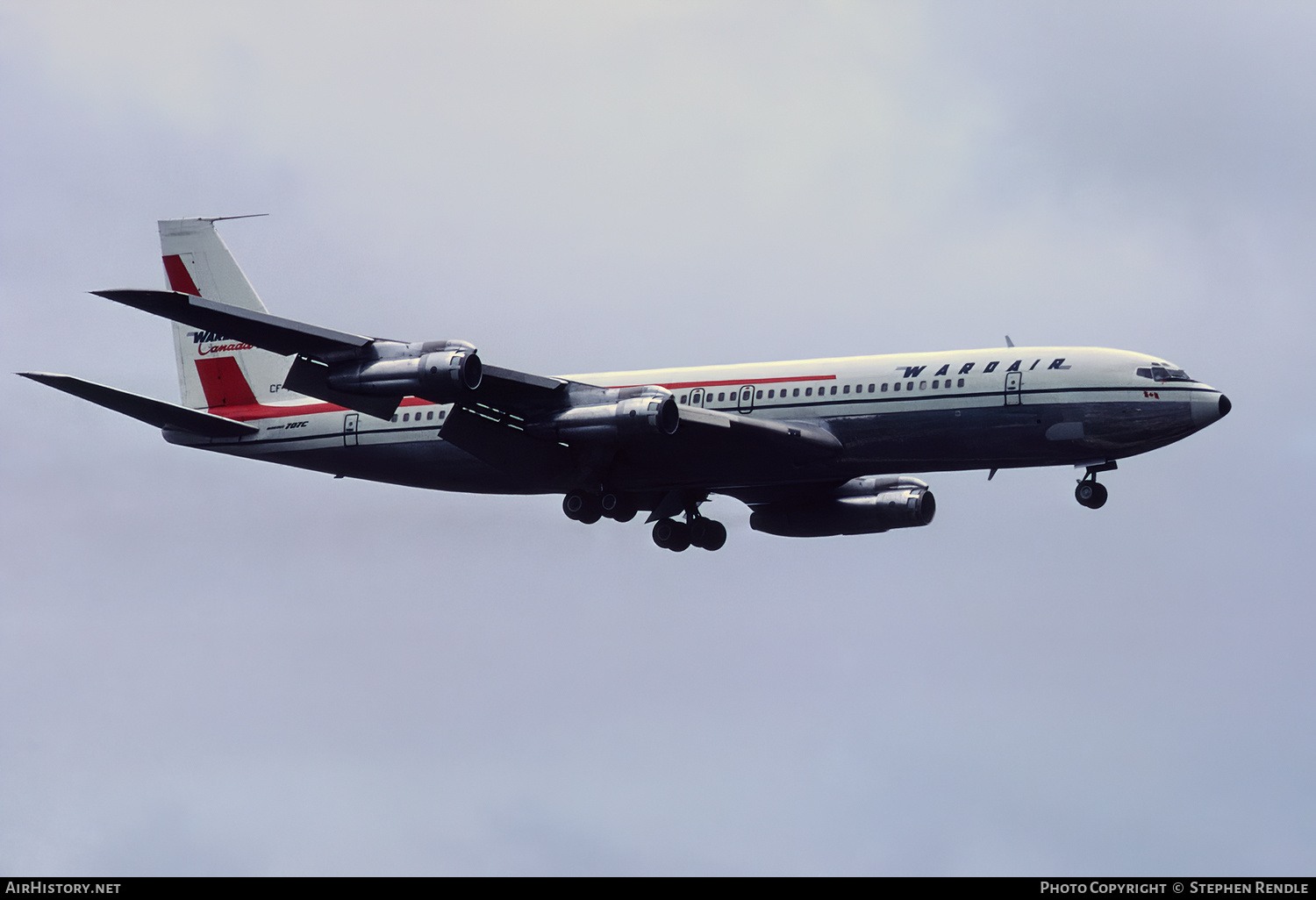 Aircraft Photo of CF-FAN | Boeing 707-311C | Wardair Canada | AirHistory.net #135554