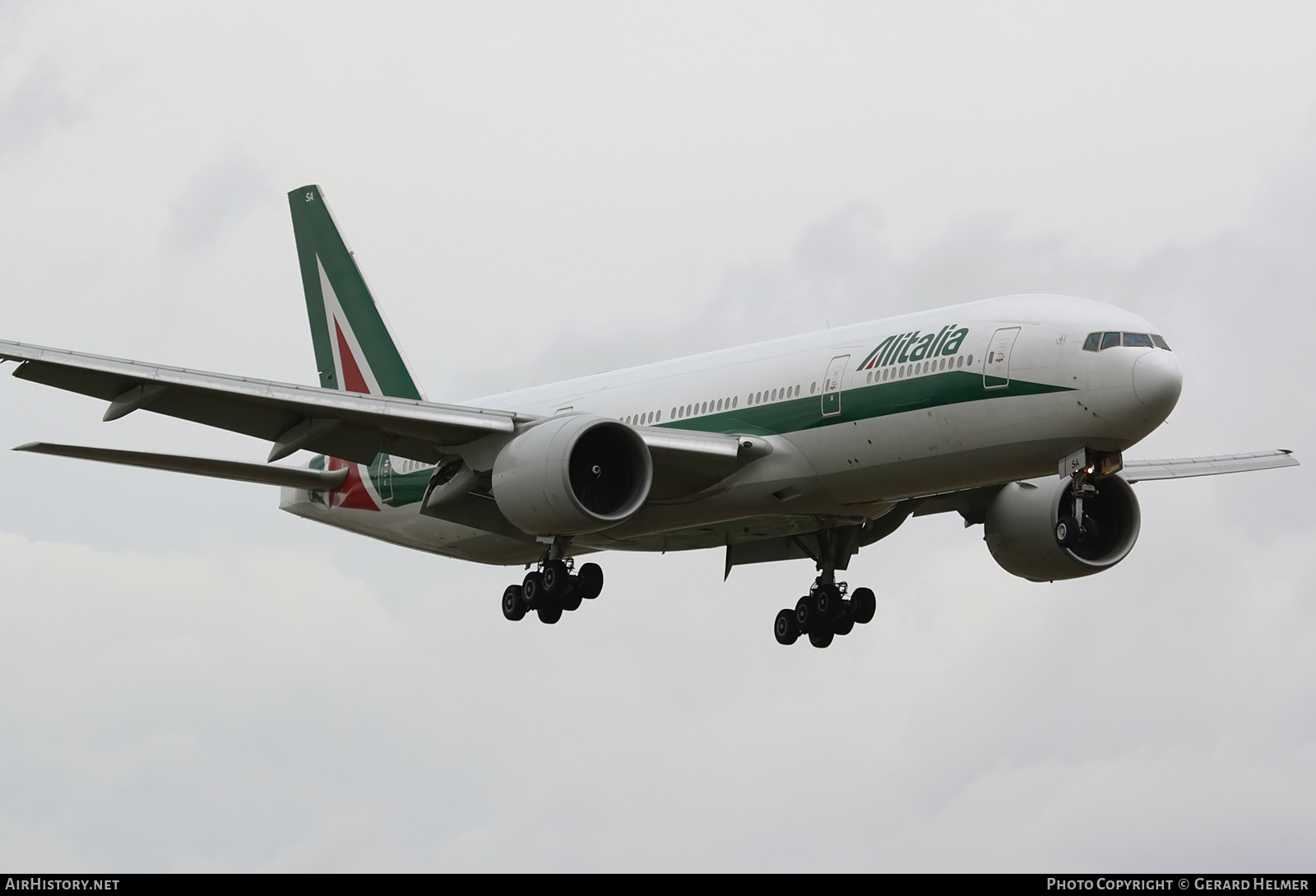Aircraft Photo of EI-ISA | Boeing 777-243/ER | Alitalia | AirHistory.net #135557