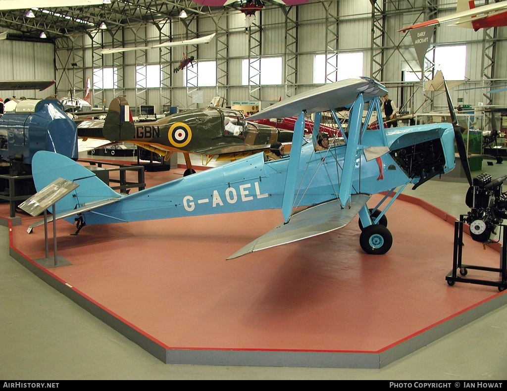 Aircraft Photo of G-AOEL | De Havilland D.H. 82A Tiger Moth II | AirHistory.net #135563