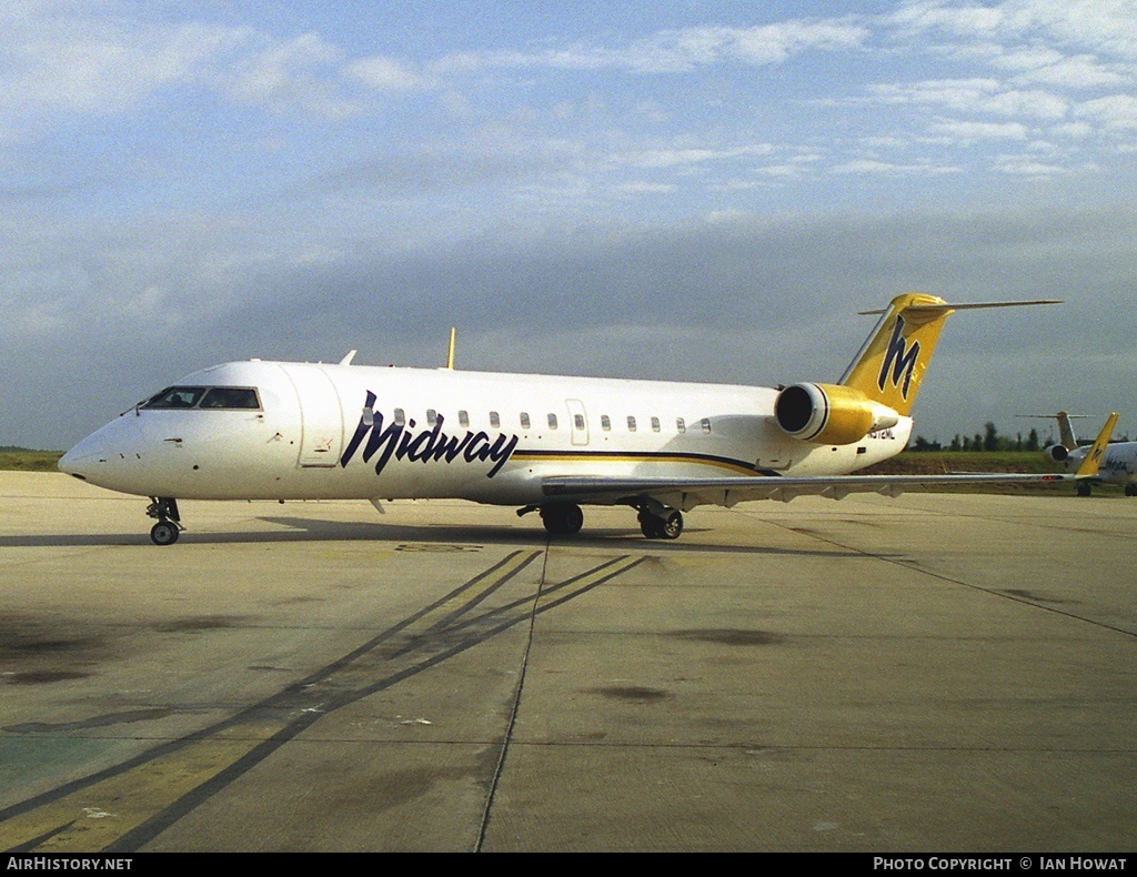 Aircraft Photo of N572ML | Bombardier CRJ-200ER (CL-600-2B19) | Midway Airlines | AirHistory.net #135564
