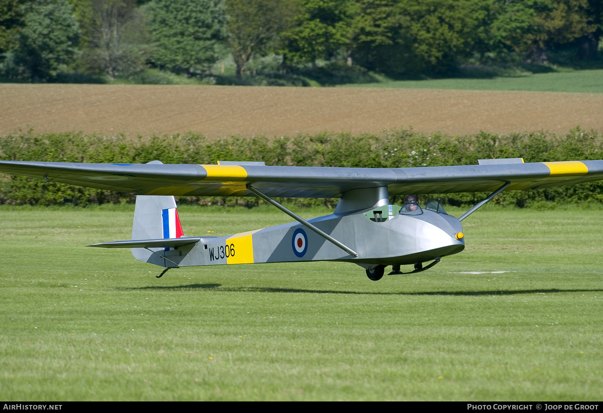 Aircraft Photo of BGA2720 / WJ306 | Slingsby Sedbergh TX1 (T-21B) | UK - Air Force | AirHistory.net #135573