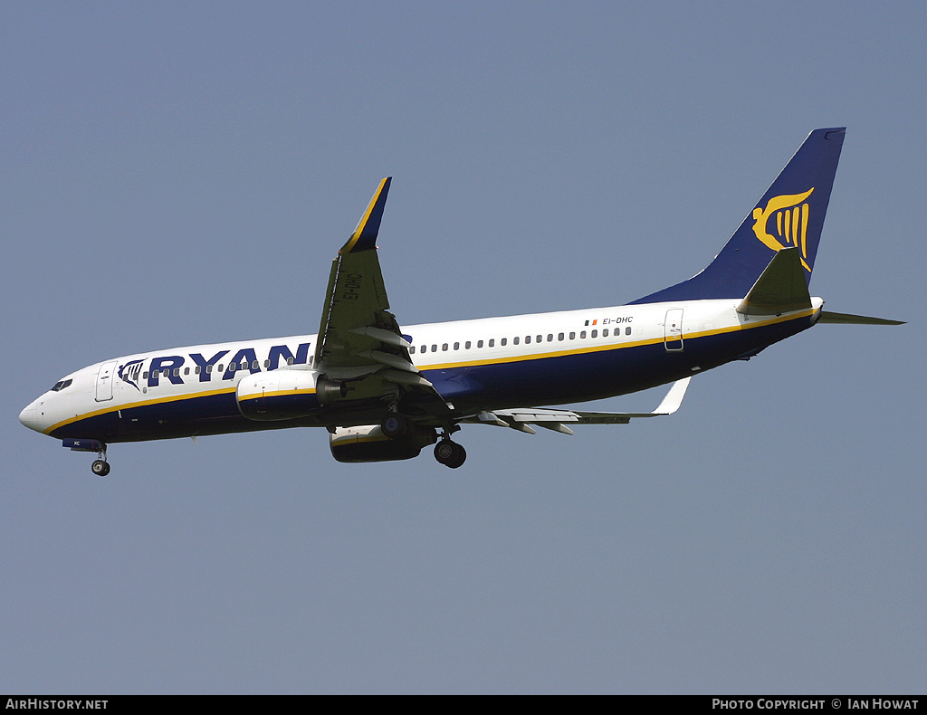 Aircraft Photo of EI-DHC | Boeing 737-8AS | Ryanair | AirHistory.net #135580