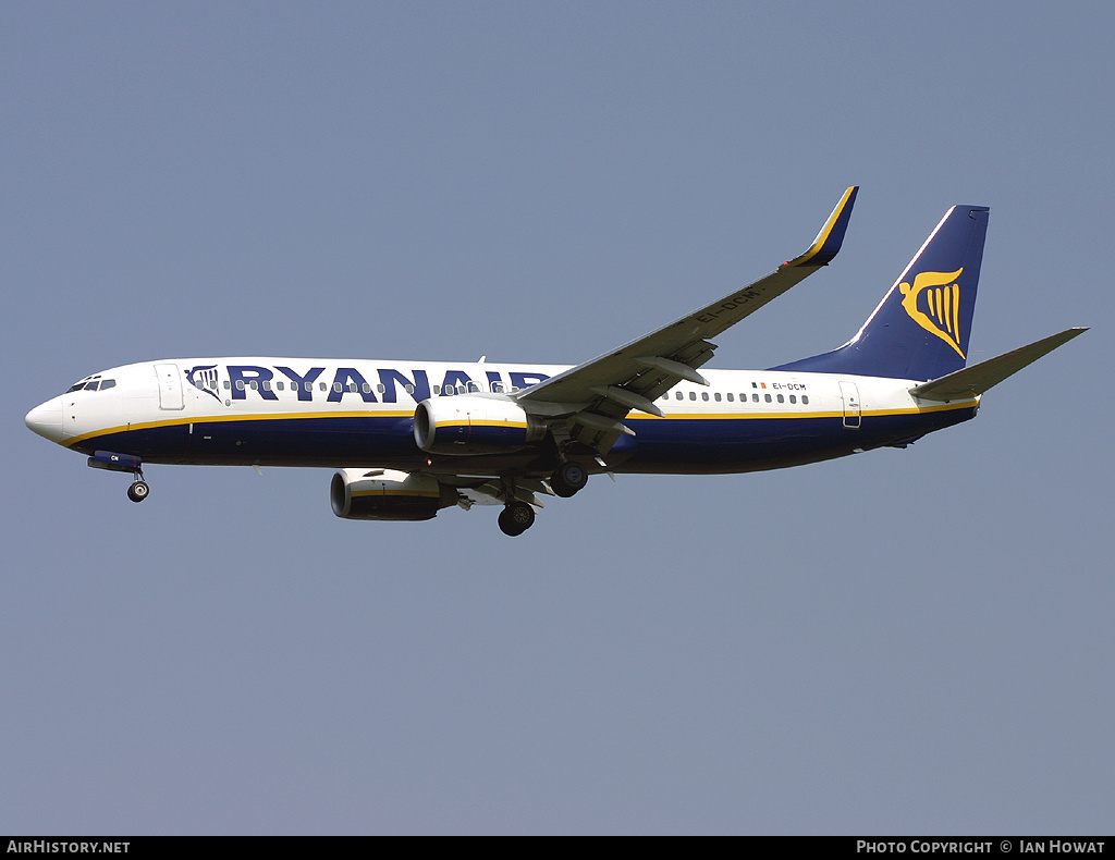 Aircraft Photo of EI-DCM | Boeing 737-8AS | Ryanair | AirHistory.net #135586