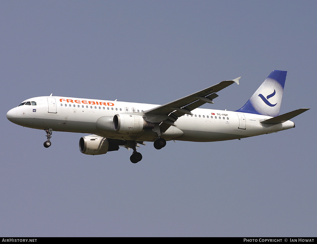 Aircraft Photo of TC-FBF | Airbus A320-212 | Freebird Airlines | AirHistory.net #135588