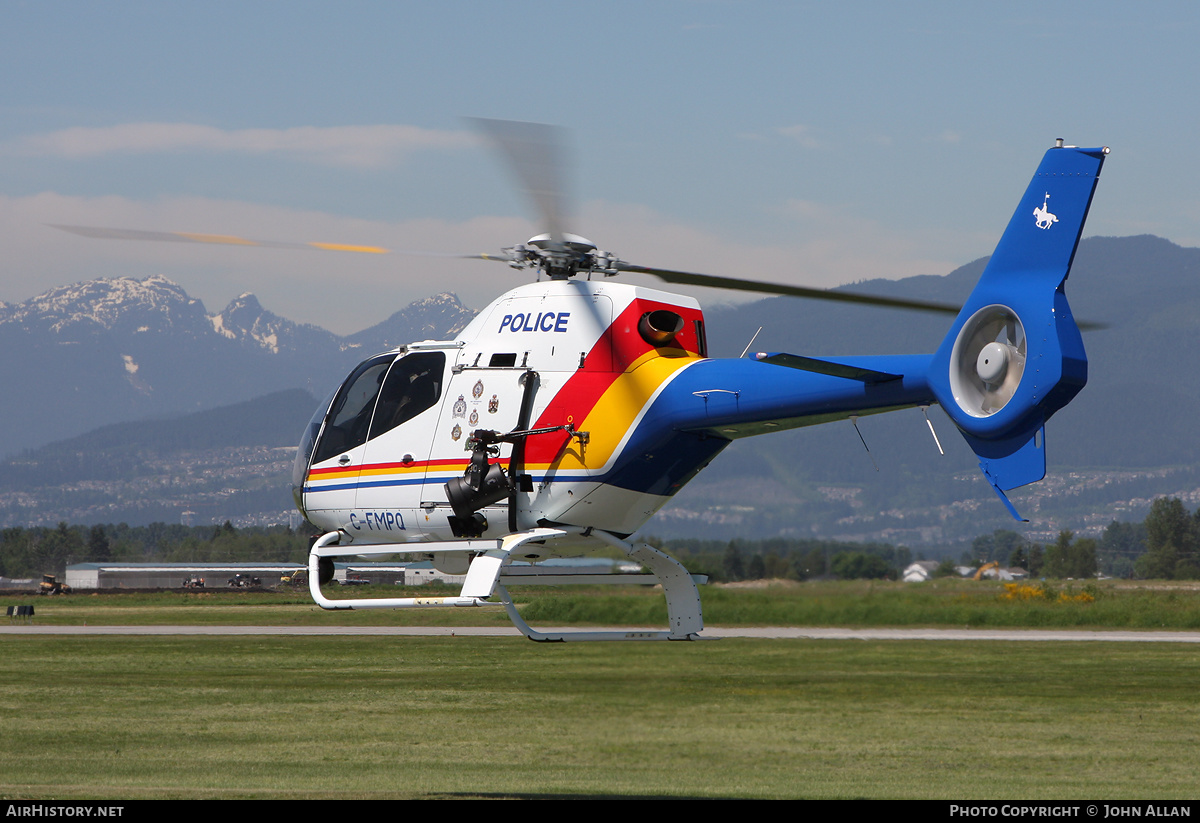 Aircraft Photo of C-FMPQ | Eurocopter EC-120B Colibri | Royal Canadian Mounted Police | AirHistory.net #135594