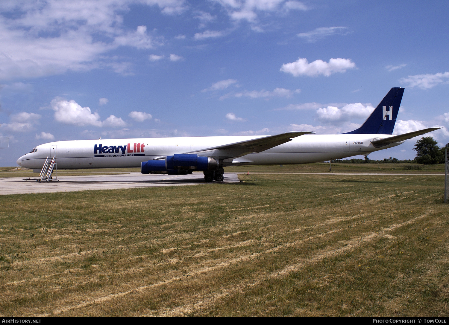 Aircraft Photo of A6-HLB | McDonnell Douglas DC-8-63(F) | HeavyLift Cargo Airlines | AirHistory.net #135595