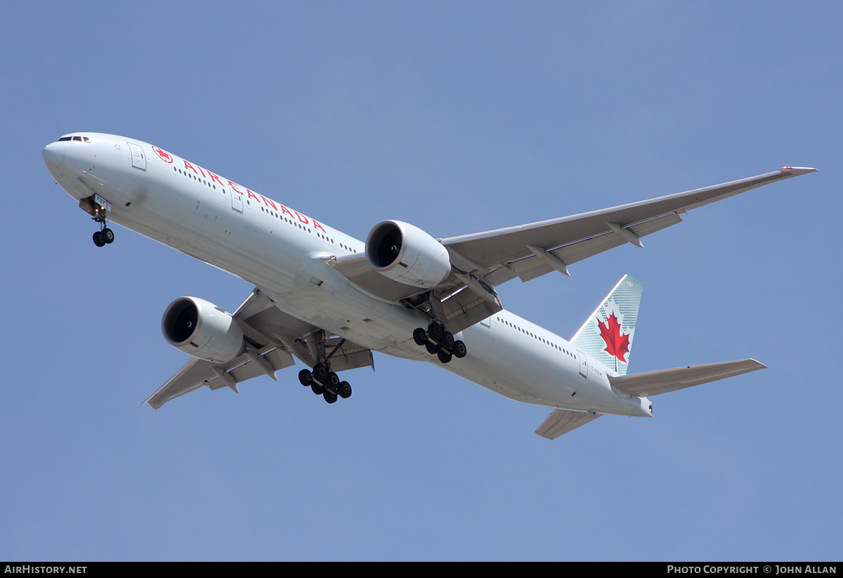 Aircraft Photo of C-FIUW | Boeing 777-333/ER | Air Canada | AirHistory.net #135608