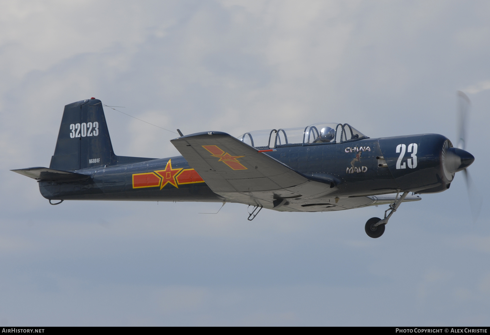 Aircraft Photo of N6084F / 32023 | Nanchang CJ-6 | China - Air Force | AirHistory.net #135620