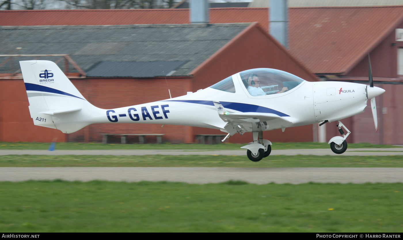 Aircraft Photo of G-GAEF | Aquila AT01-100A A211 | Breda Aviation | AirHistory.net #135629