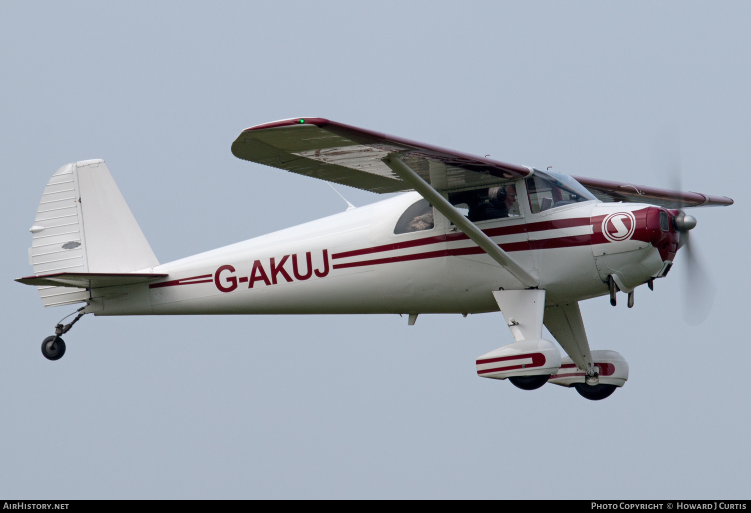 Aircraft Photo of G-AKUJ | Luscombe 8E Silvaire Deluxe | AirHistory.net #135632