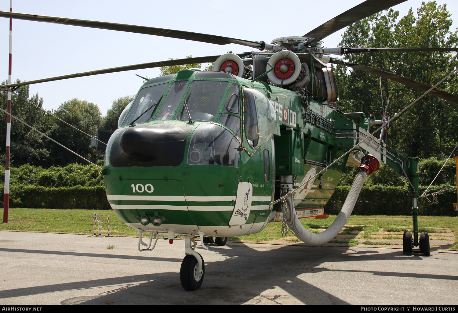 Aircraft Photo of I-CFAG | Sikorsky S-64F Skycrane | Italy - Corpo Forestale (CFS) | AirHistory.net #135635