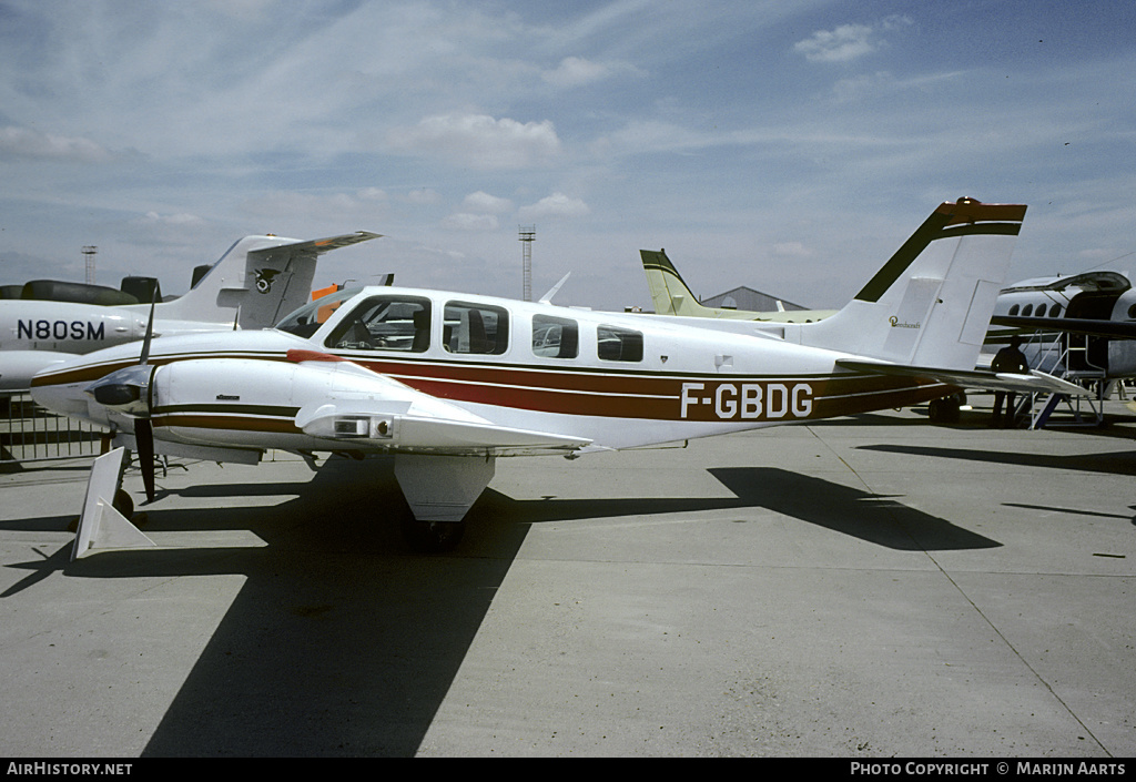 Aircraft Photo of F-GBDG | Beech 58 Baron | AirHistory.net #135642