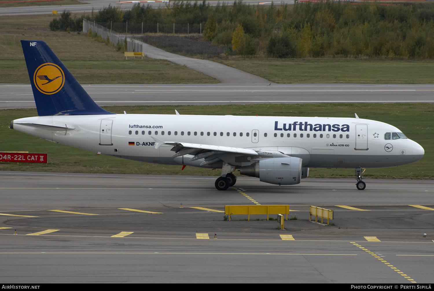 Aircraft Photo of D-AKNF | Airbus A319-112 | Lufthansa | AirHistory.net #135643