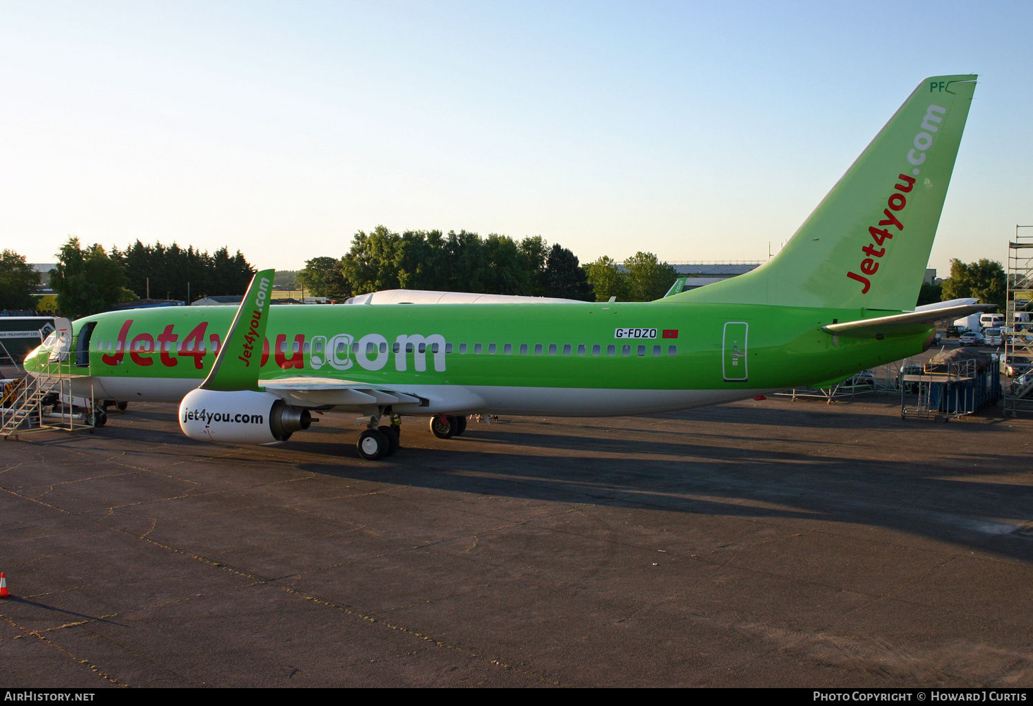 Aircraft Photo of G-FDZO | Boeing 737-8K5 | Jet4you | AirHistory.net #135647