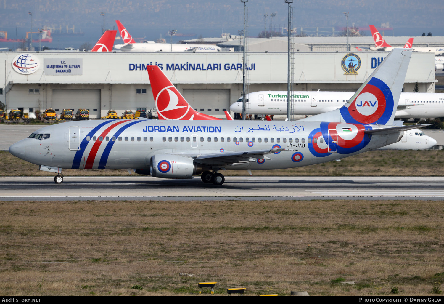 Aircraft Photo of JY-JAD | Boeing 737-322 | Jordan Aviation - JAV | AirHistory.net #135664