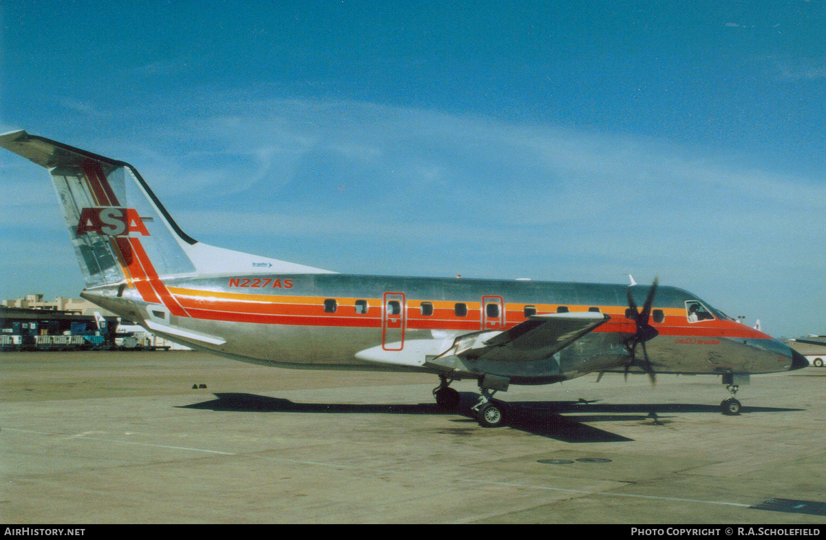 Aircraft Photo of N227AS | Embraer EMB-120RT Brasilia | ASA - Atlantic Southeast Airlines | AirHistory.net #135670