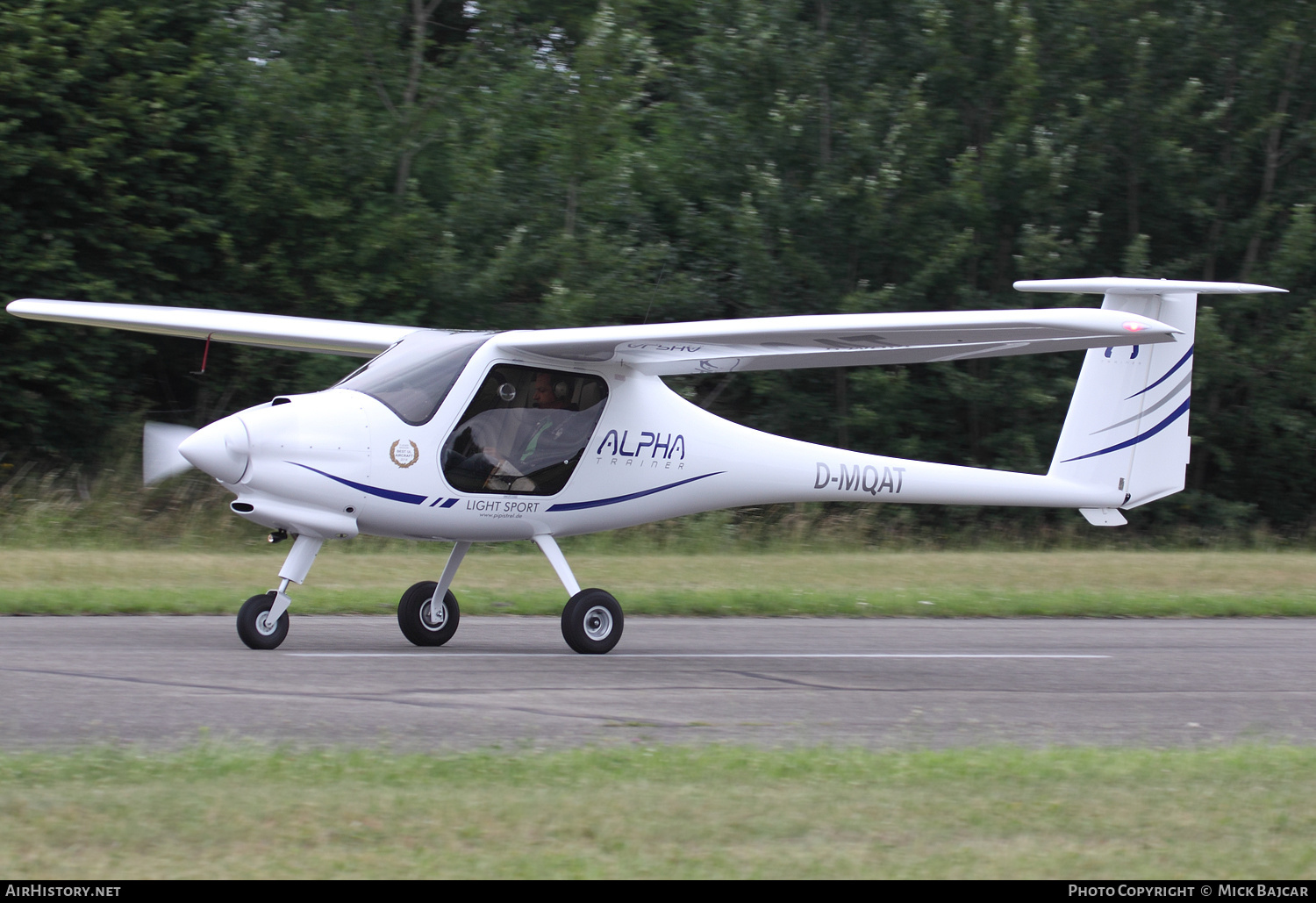 Aircraft Photo of D-MQAT | Pipistrel Alpha Trainer | AirHistory.net #135701